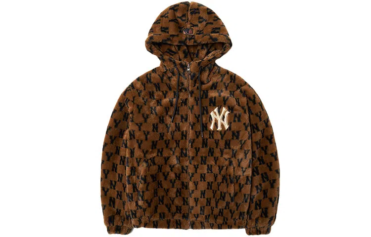 MLB Retro Logo Jacket Brown