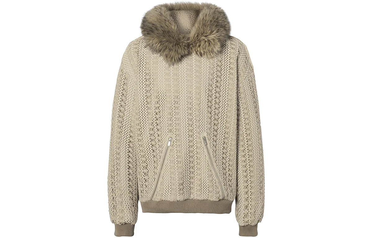 ROCAWEAR Fleece Lined Hoodie Khaki