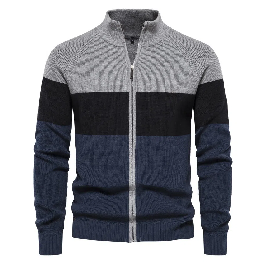 北极绒 舒适柔软宽松百搭开衫针织衫 男款