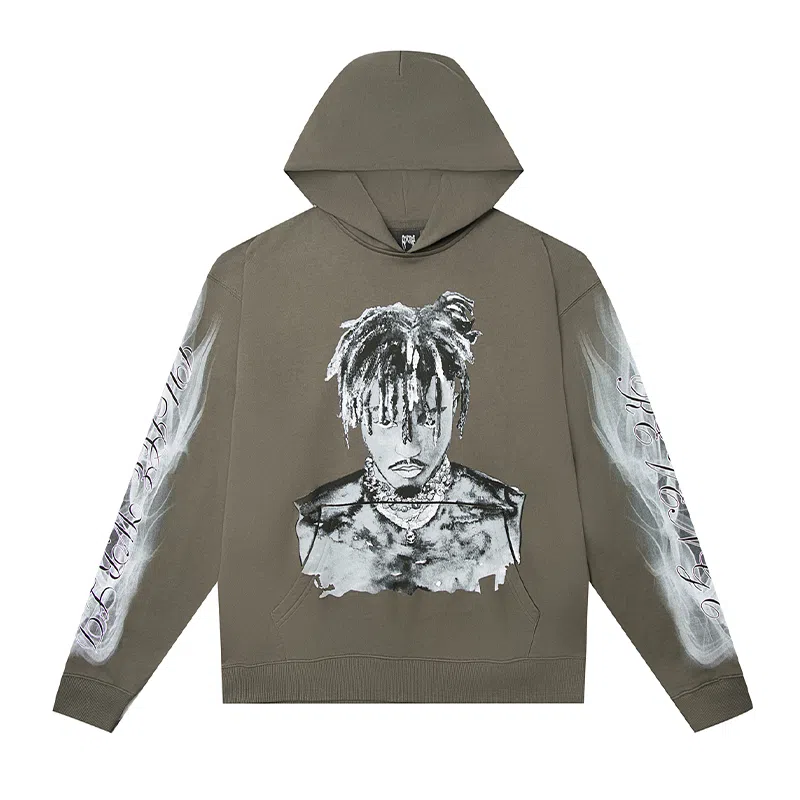 Revenge x JUICE WRLD Hoodie Green