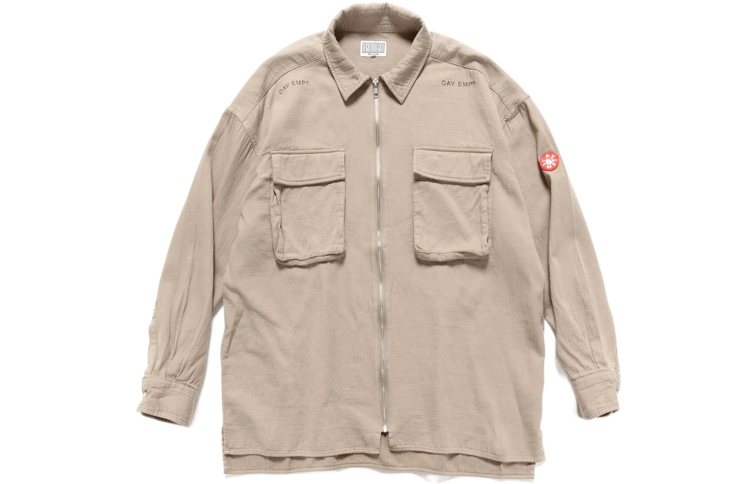 Cav Empt Cw Zip Shirt Jacket Grey