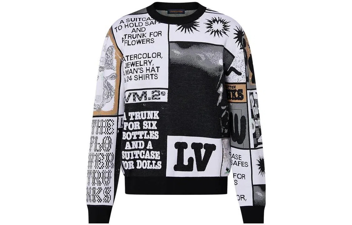 Louis Vuitton FW23 Jacquard Sweater