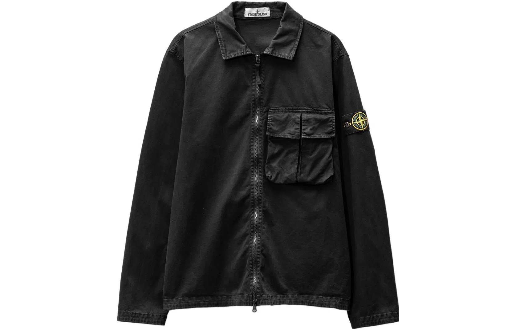 Stone Island SS23 Black Shirt Jacket