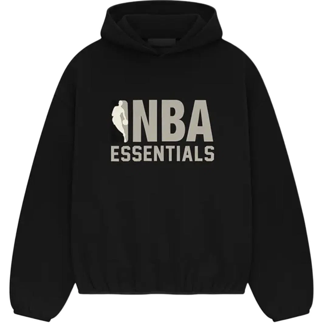 Fear of God Essentials x NBA Hoodie Black