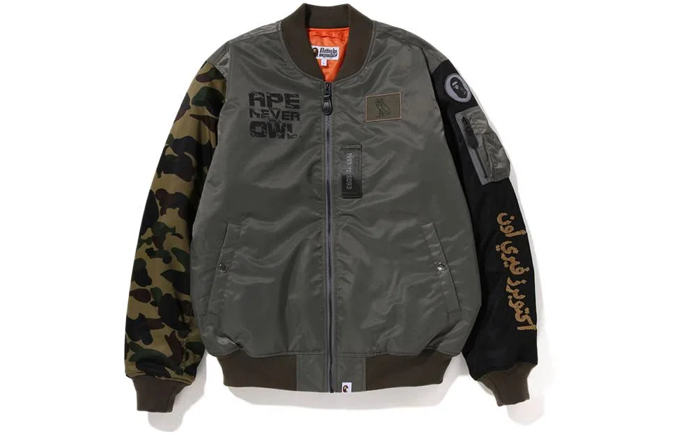 BAPE x Ovo FW22 Jacket Green