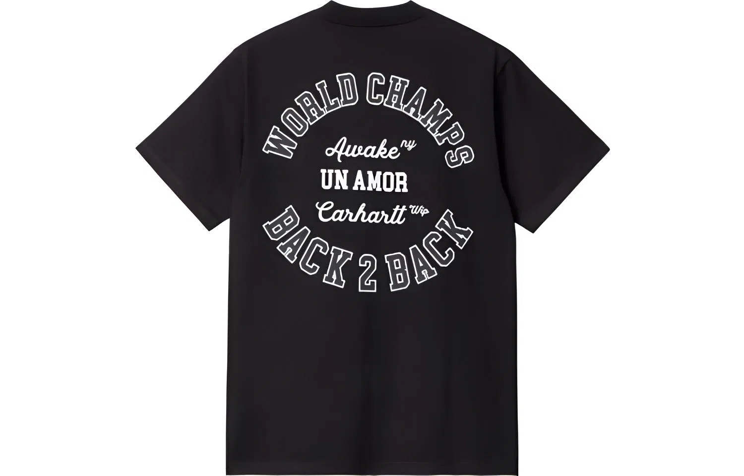 Carhartt WIP x Awake NY SS23 T-Shirt Black