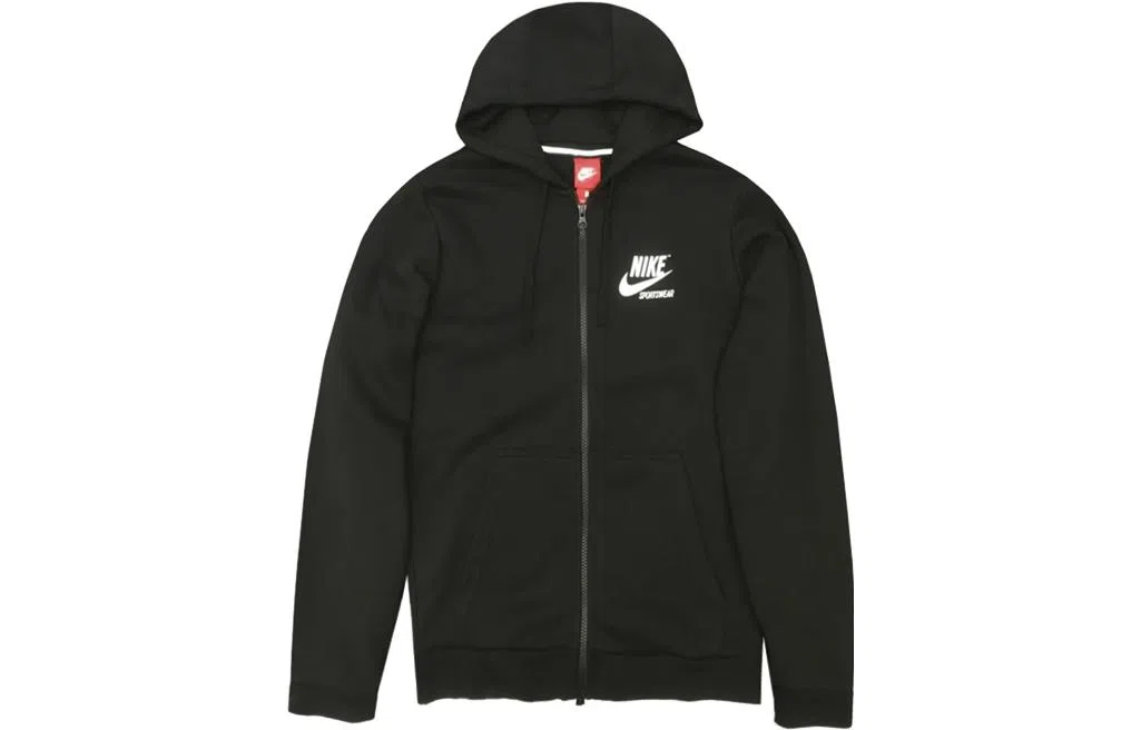 Nike Hoodie Jacket Black