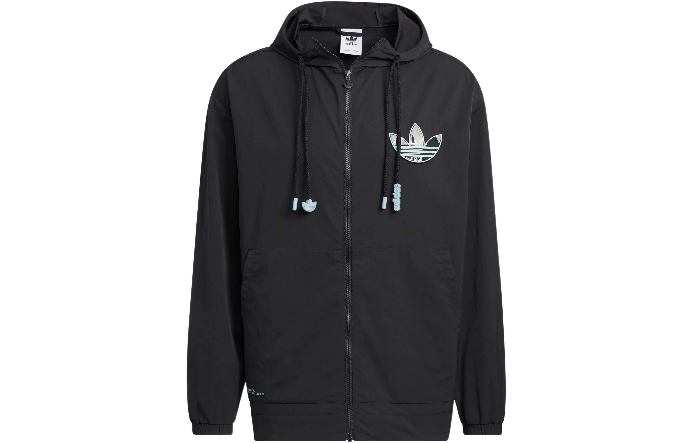 adidas Originals Logo Hoodie Jacket Black