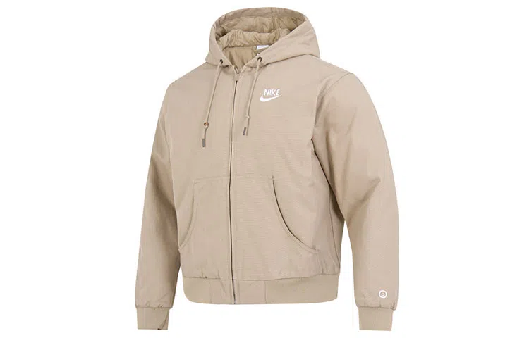 Nike As M Nsw Hbr-S Jkt Logo Khaki
