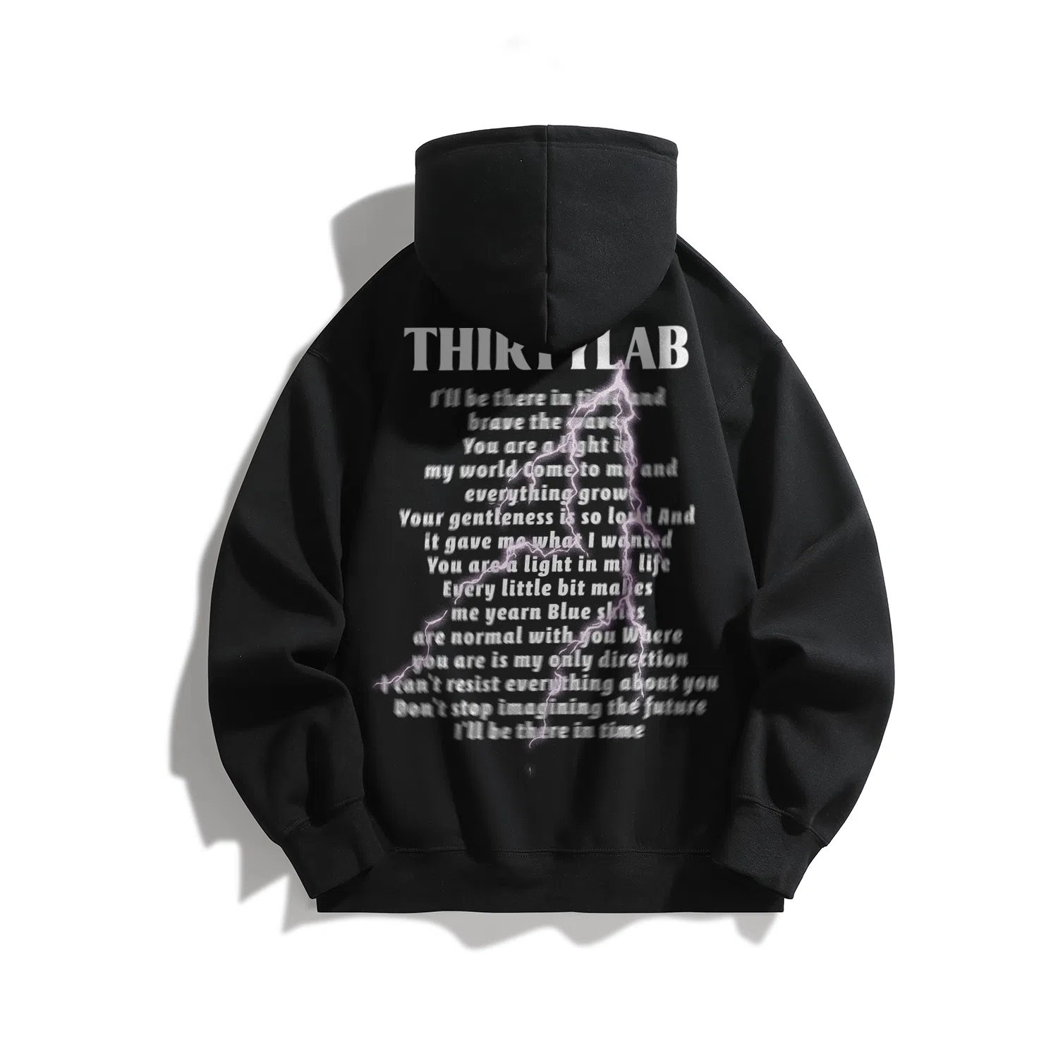 30BRAID Vintage Graffiti Pullover Sweatshirt