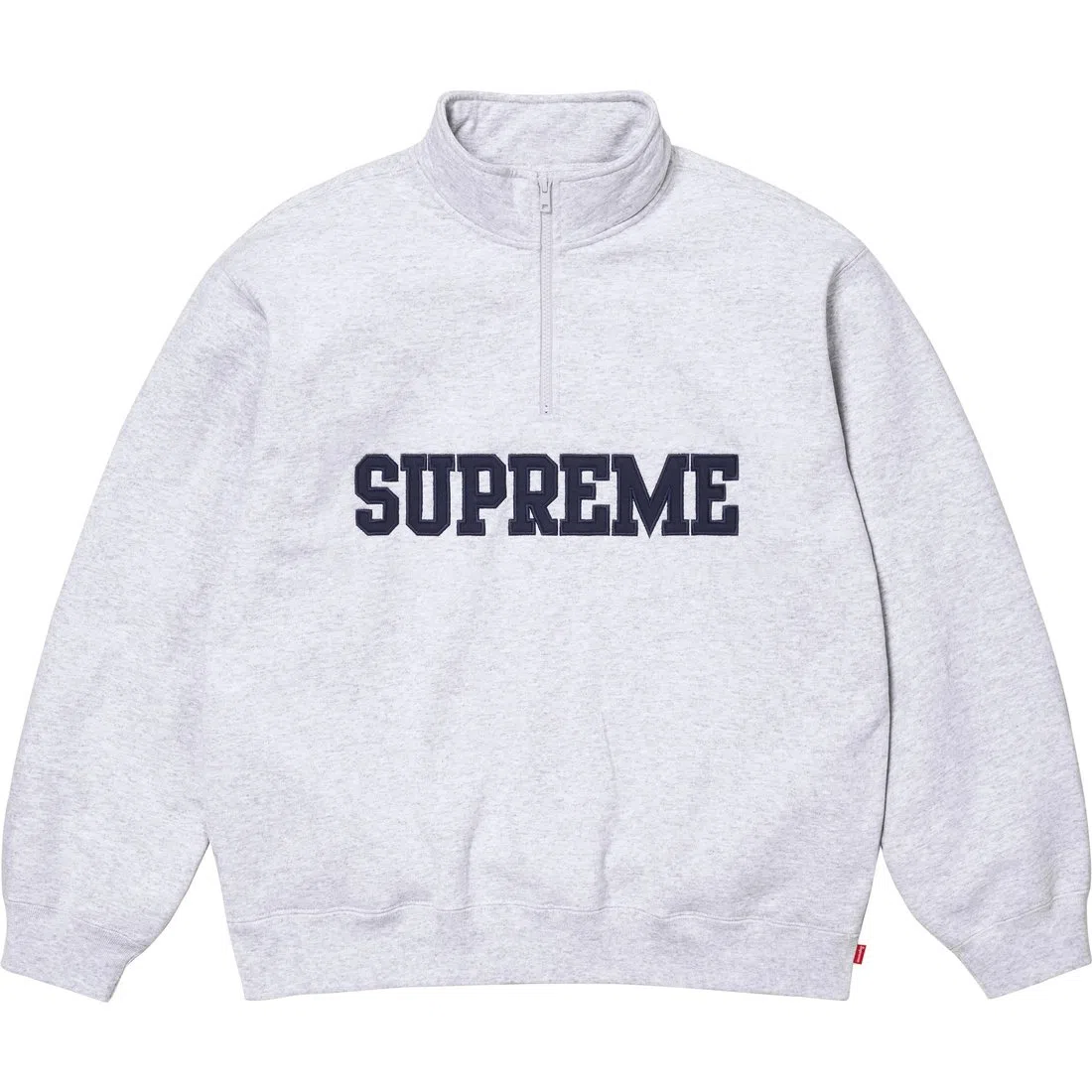 Supreme FW24 WEEK8 Collegiate Half Zip Pullover logo