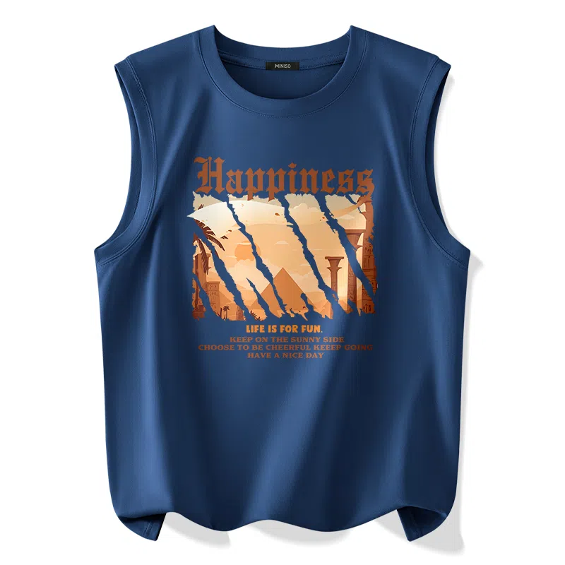 MINISO Vibe Retro Print Tank Top