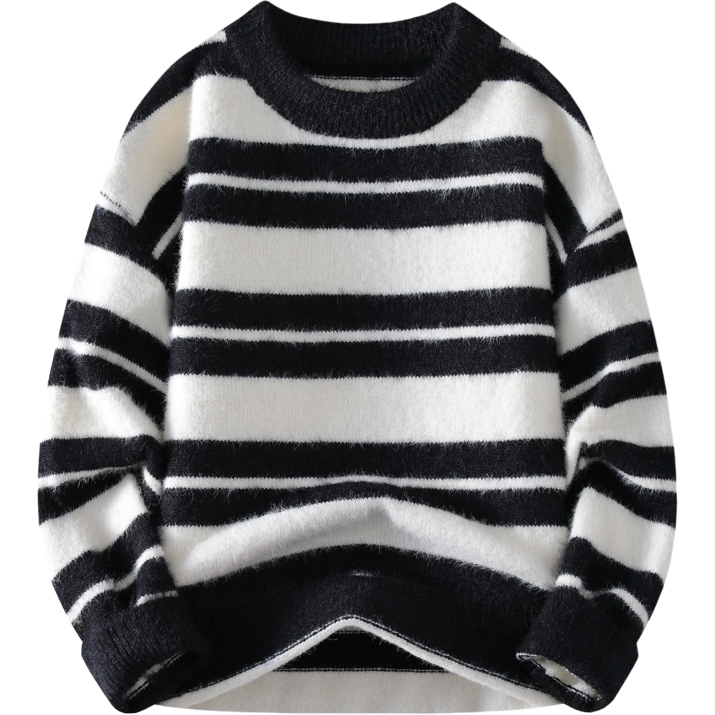 极限涡轮 美式复古宽松休闲长袖时尚百搭潮牌潮流打底针织衫 男女同款