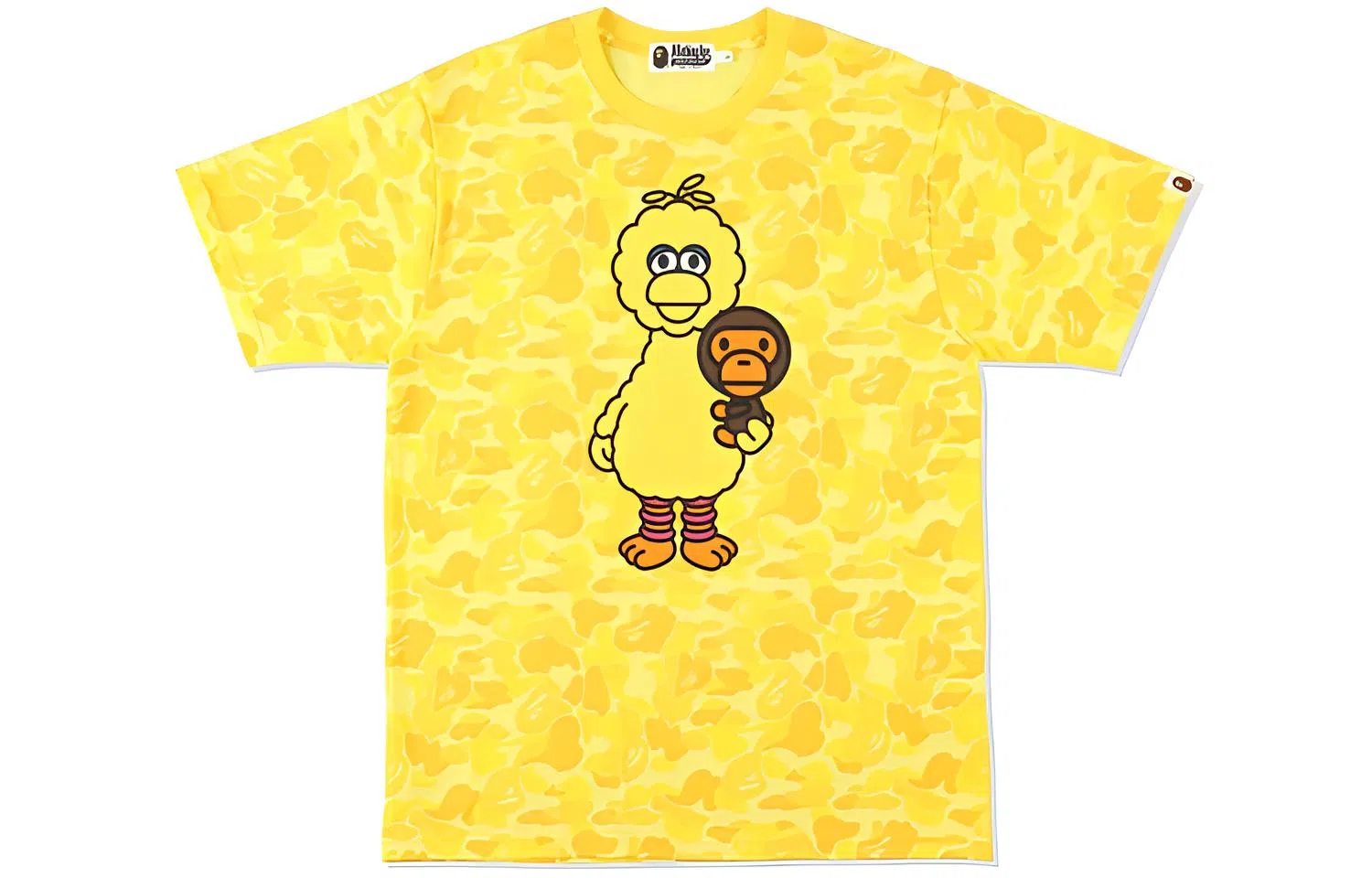 BAPE x Sesame Street Camo Tee