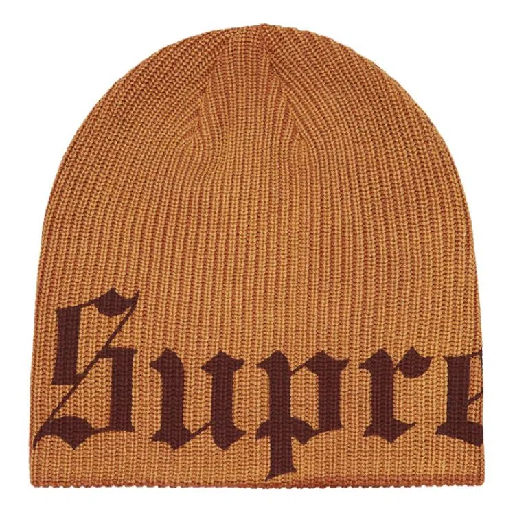 Supreme Old English Printed Beanie -