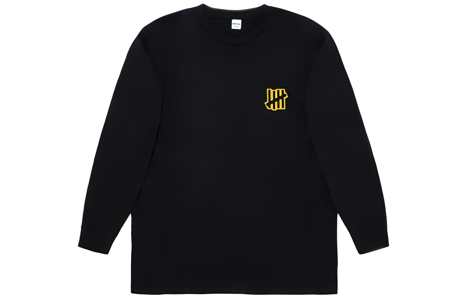 UNDEFEATED 3D Colorblock Logo Long Sleeve Tee