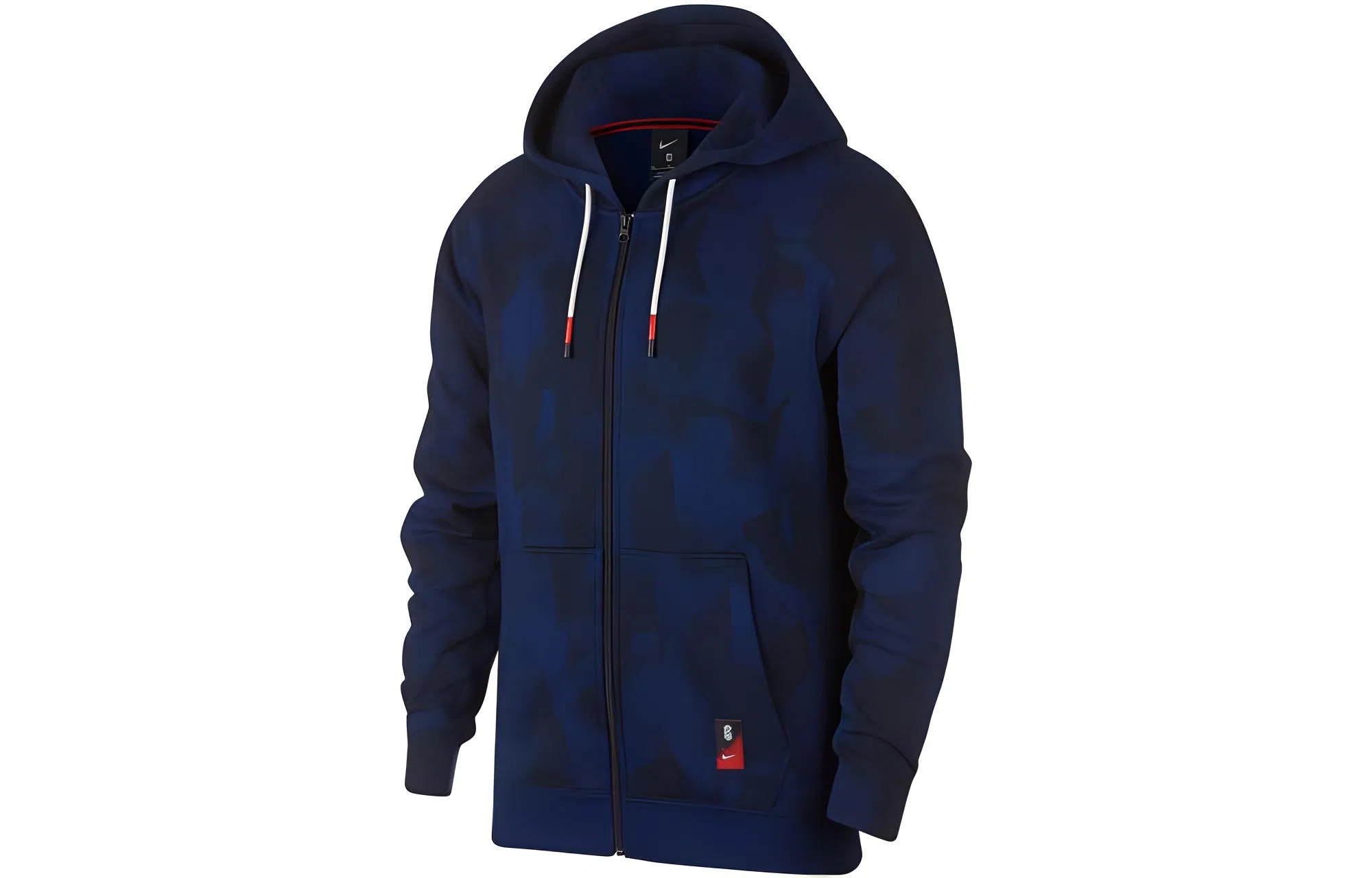 Nike Kyrie Camo Jacket Blue
