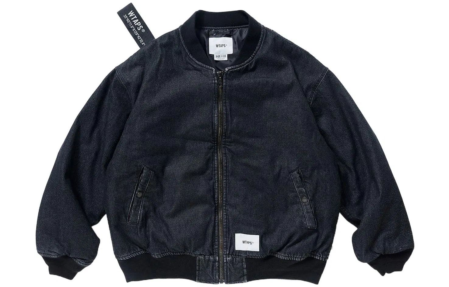 WTAPS FW22 Logo Zip Jacket