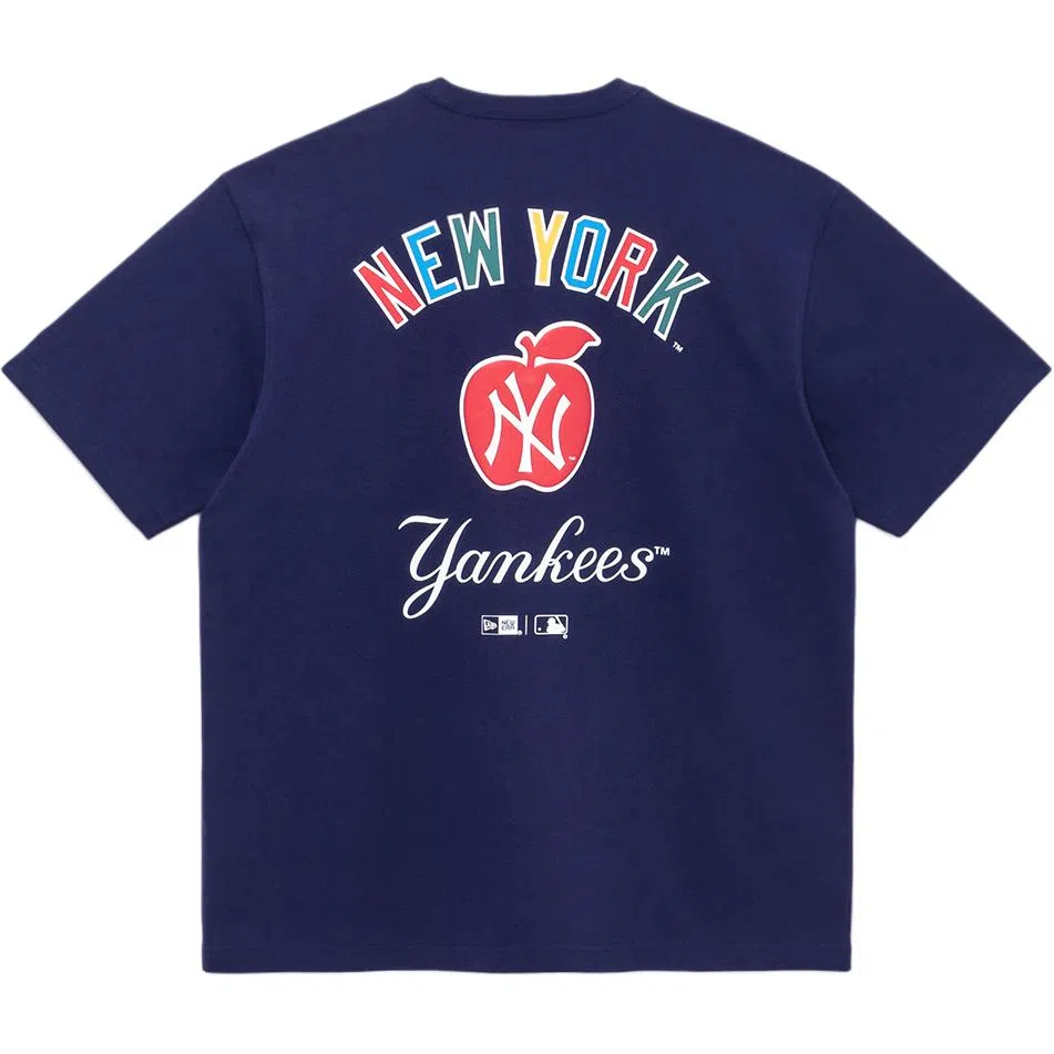 New Era x MLB Navy Tee