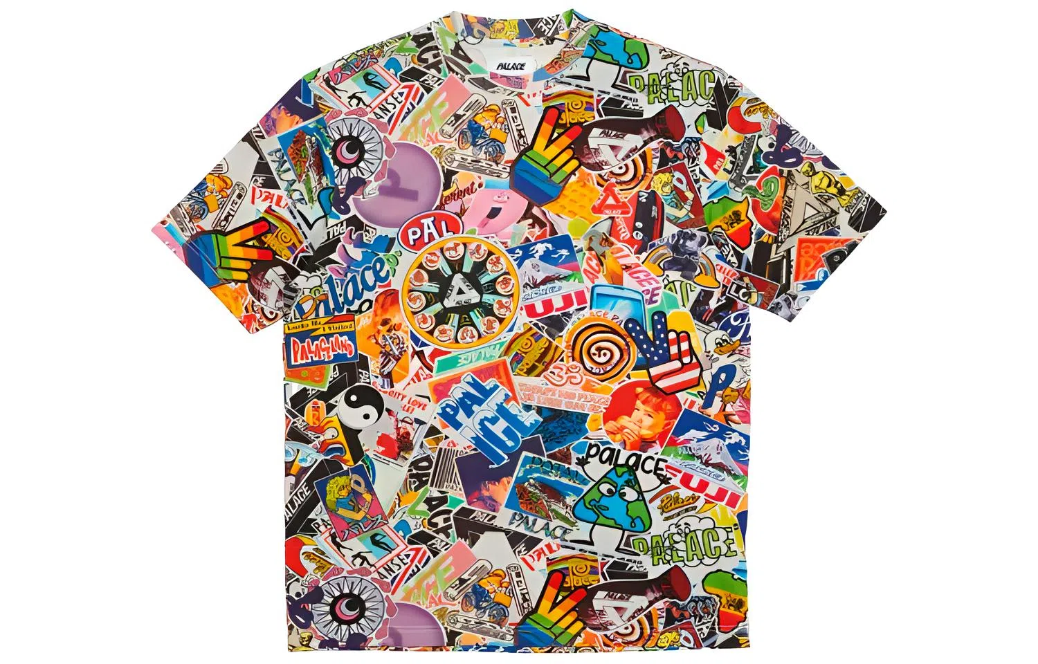 Palace FW21 Sticker Pack T-Shirt Multi