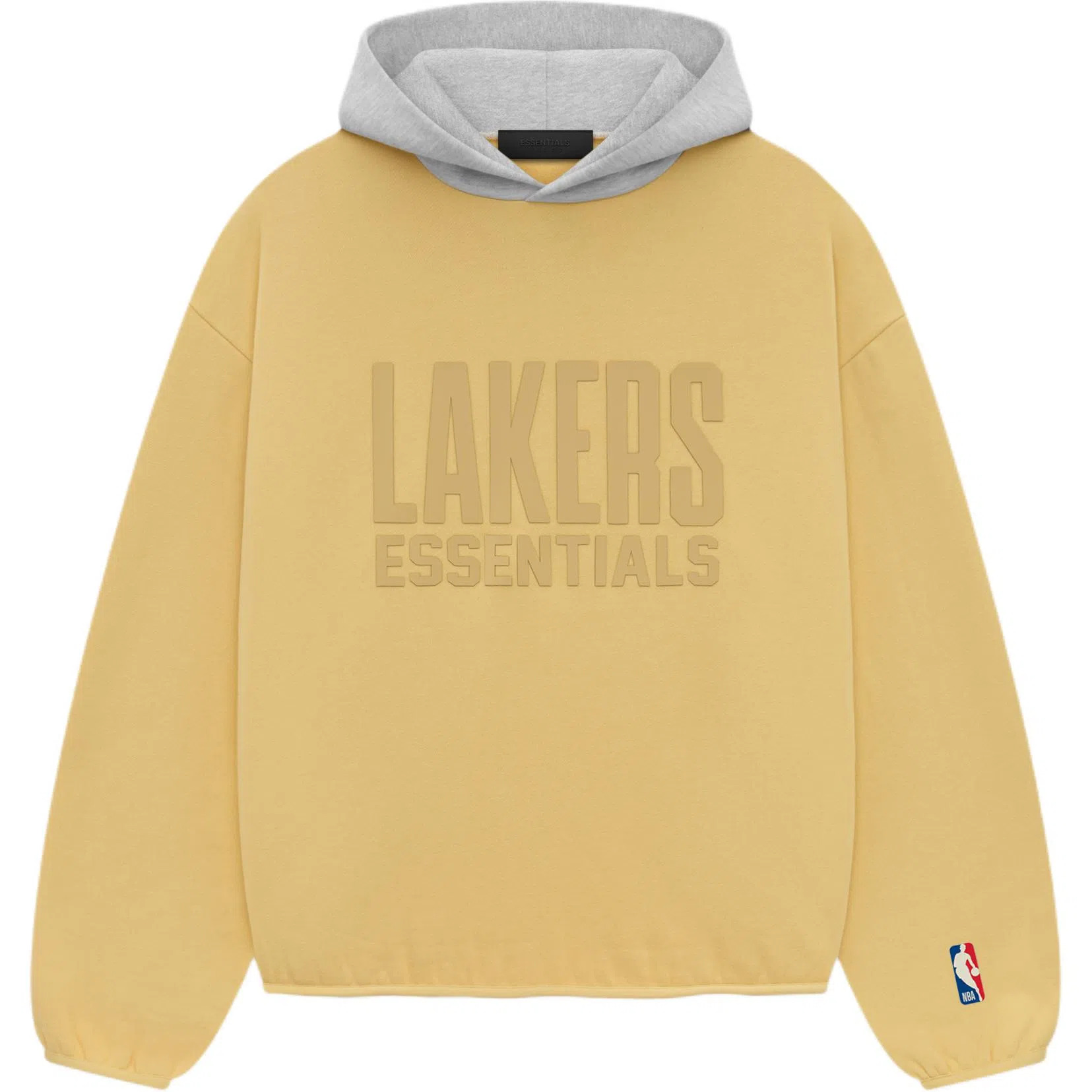 Fear of God Essentials x NBA Pullover Hoodie Light Tuscan