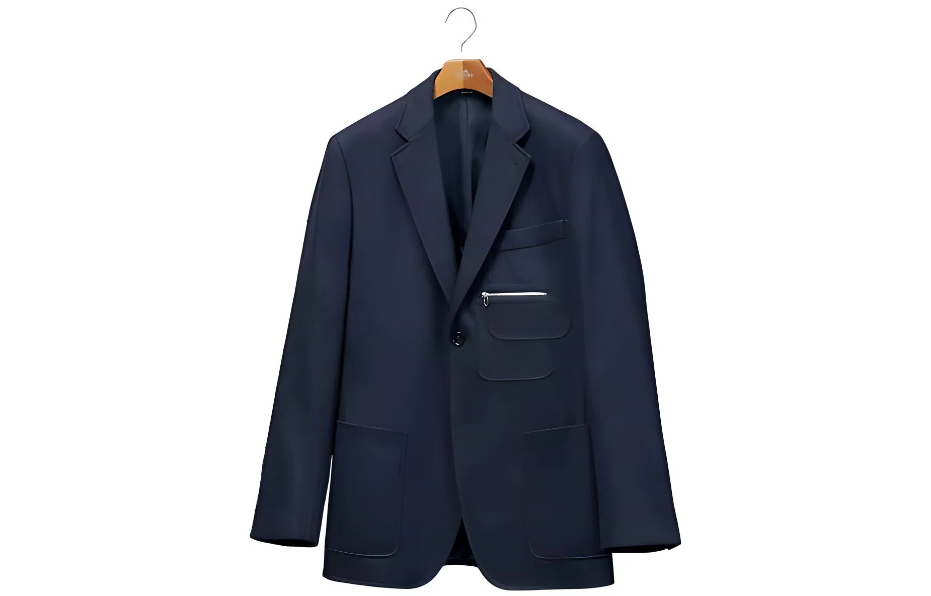 HERMES Stadium Double Poche 3D Jacket Navy