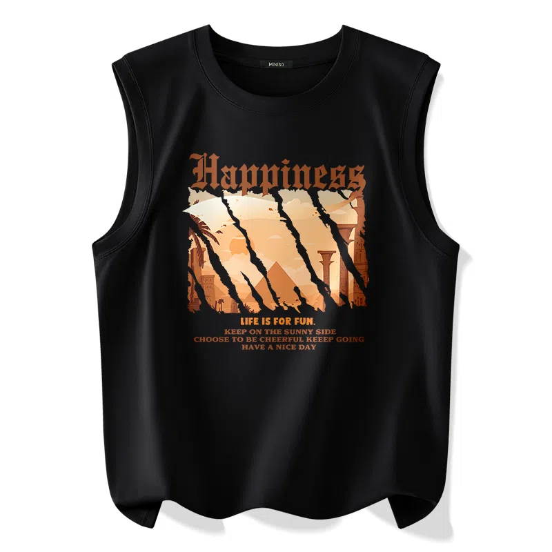 MINISO Vibe Retro Print Tank Top