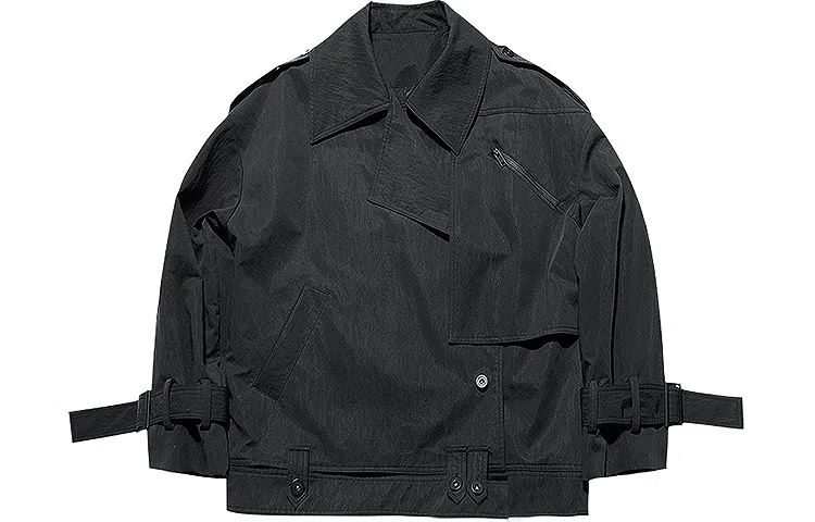 Huanxiangzhe Asymmetric Work Jacket