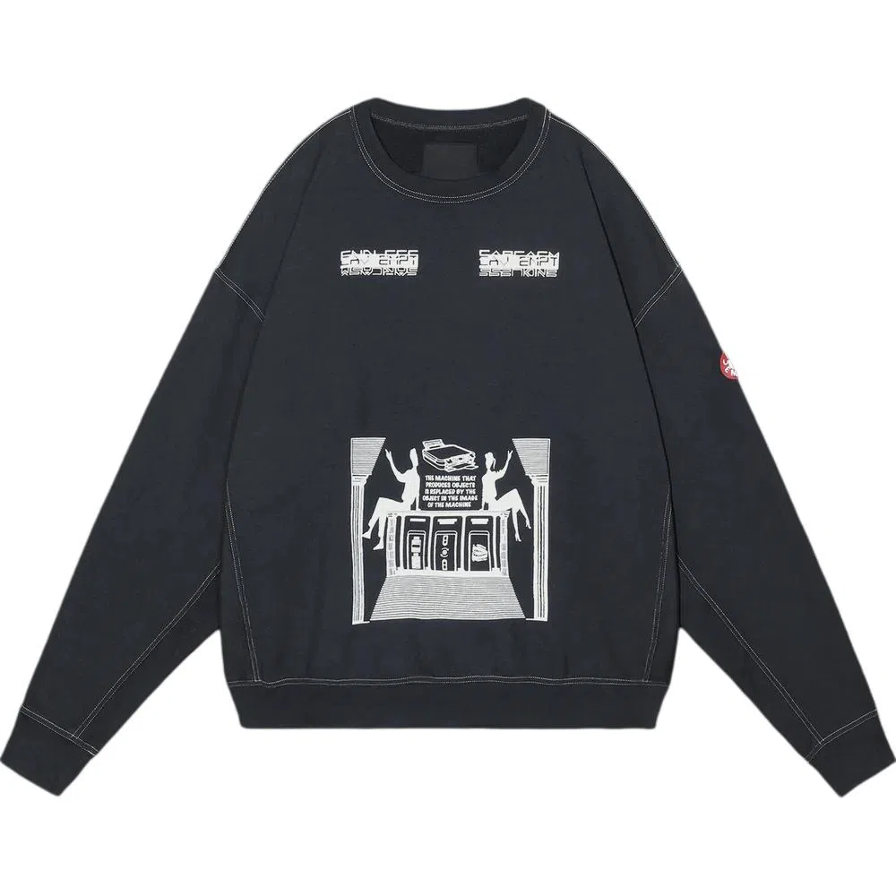 Cav Empt SS25 Black Sweatshirt