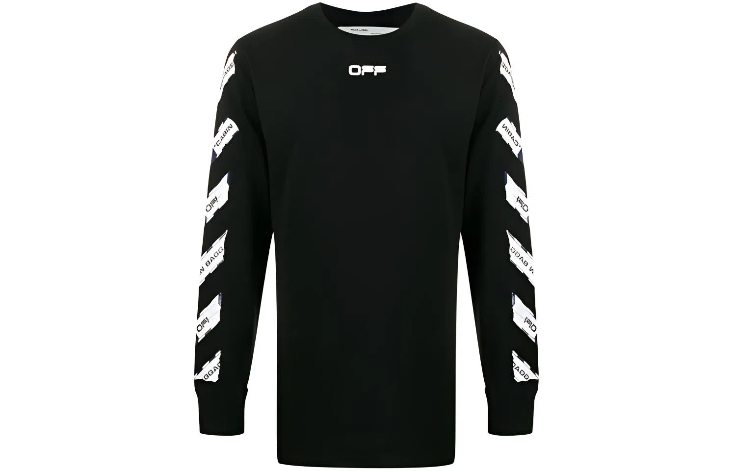 OFF-WHITE Airport Tape Long Sleeve Tee