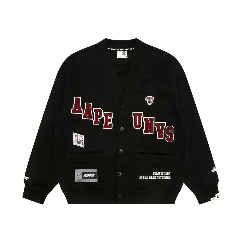 Aape Cardigan Black