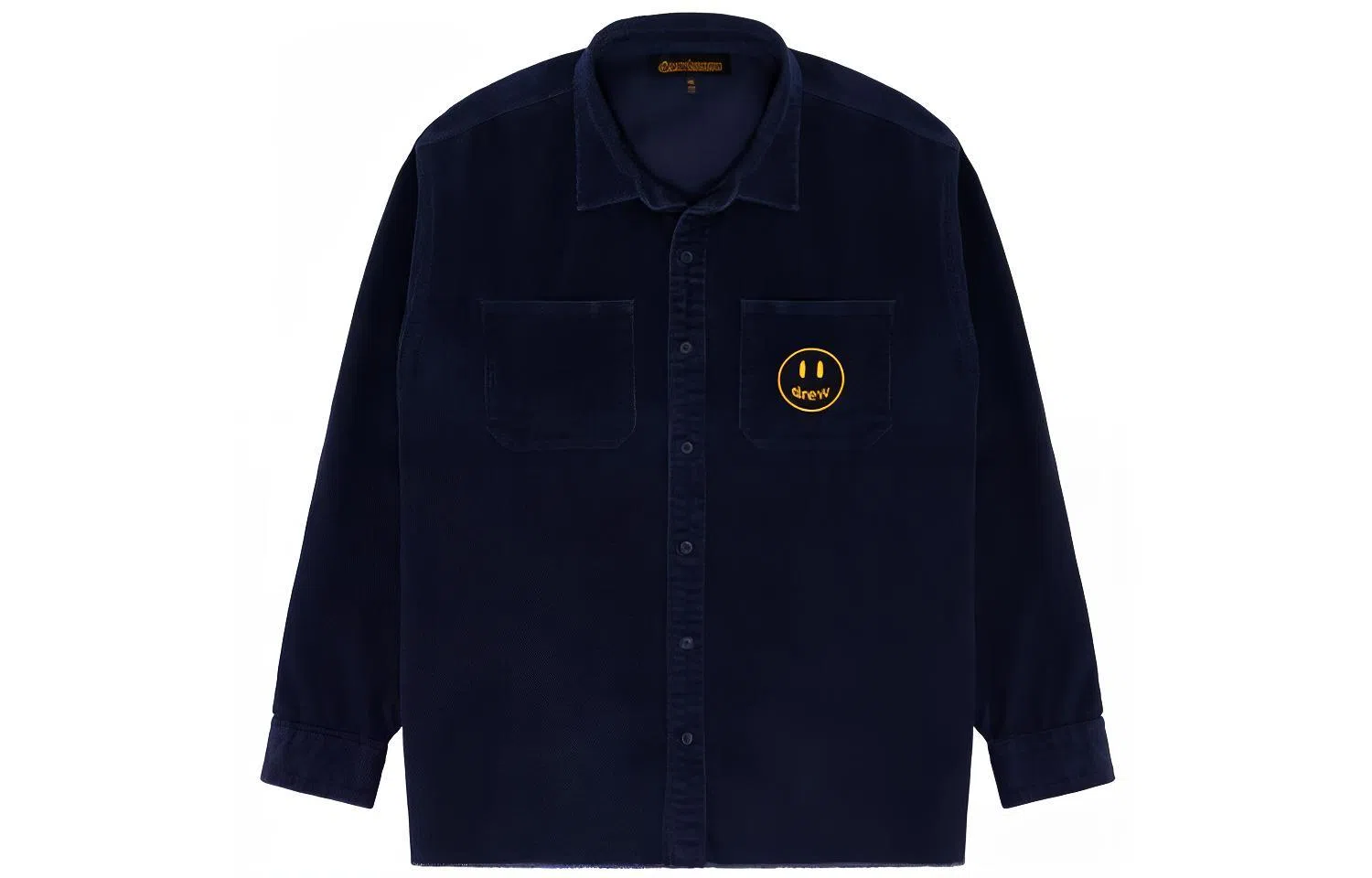 Drew House FW22 Corduroy Ls Shirt Dark Navy