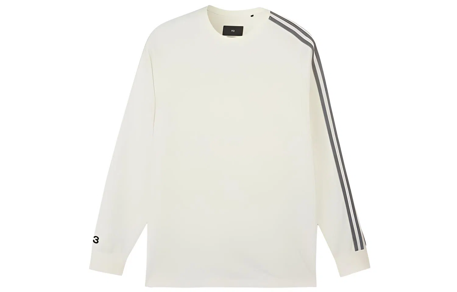 Y-3 Long Sleeve Raglan Tee White