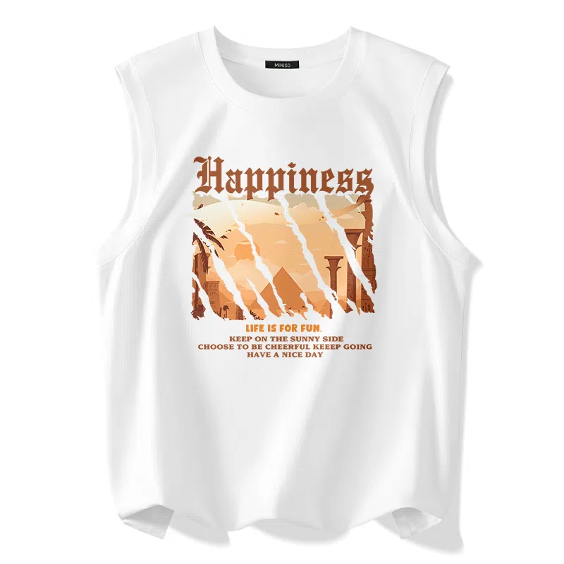 MINISO Vibe Retro Print Tank Top