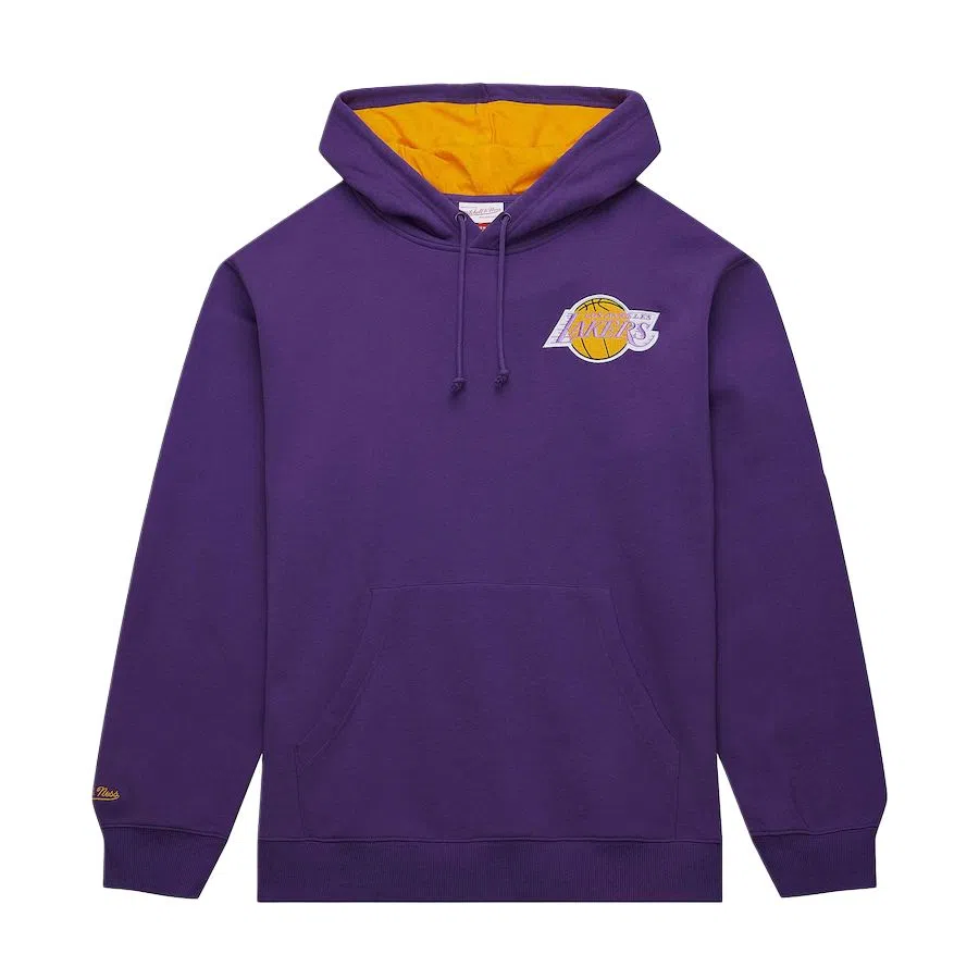 Mitchell Ness Ervin Johnson Purple Los Angeles Lakers Magic
