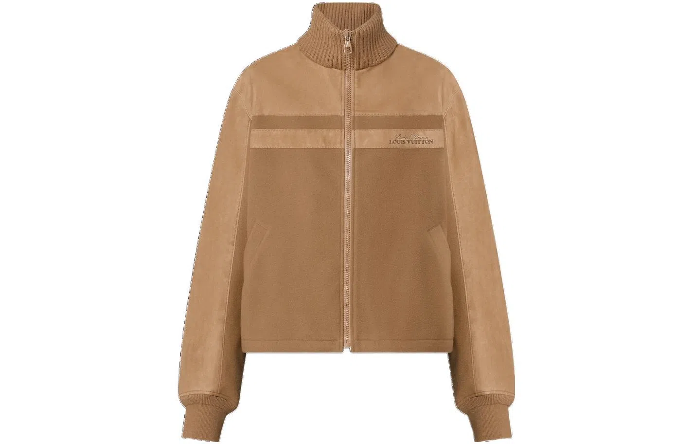 Louis Vuitton SS23 Leather Zip Jacket