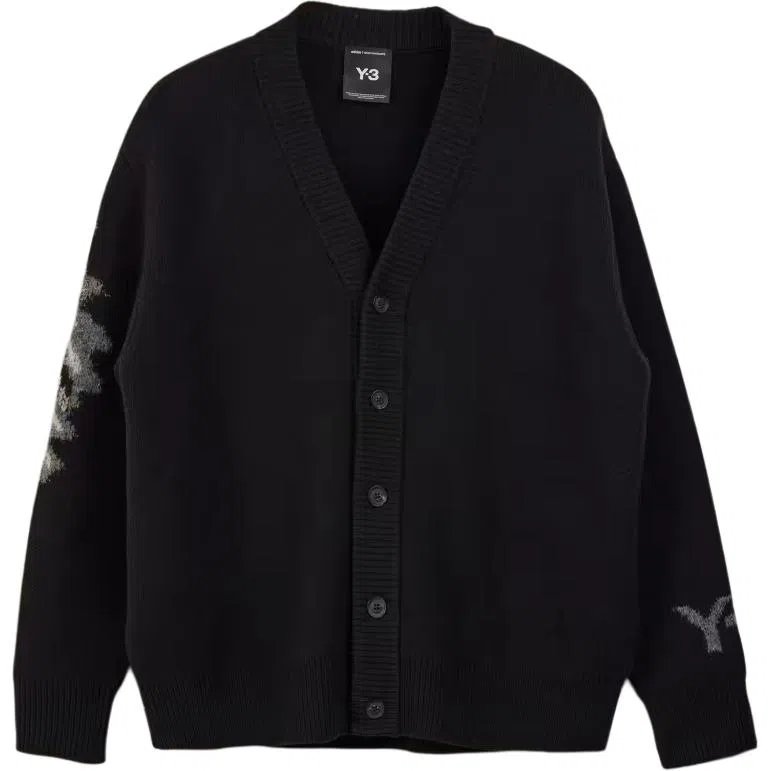 Y-3 Graphic Knit Cardigan