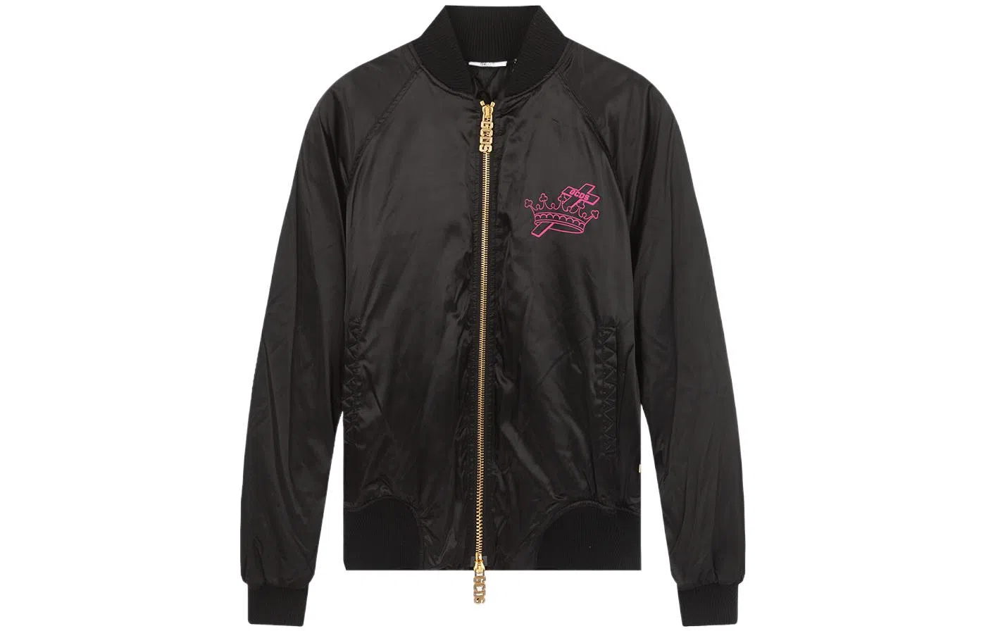 GCDS Logo Print Bomber Jacket