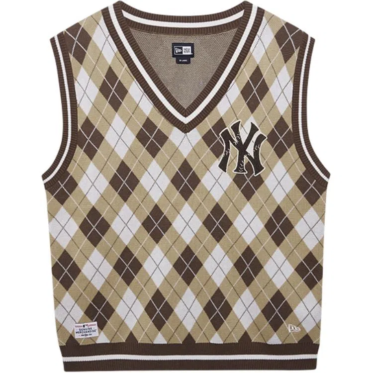 New Era x MLB Retro Vest Brown