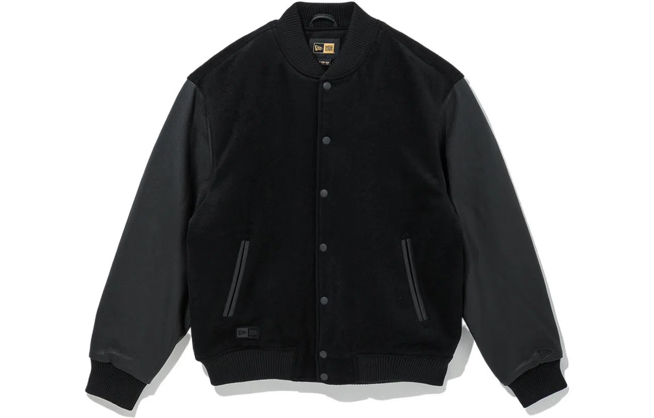 New Era Stadium Jacket Black