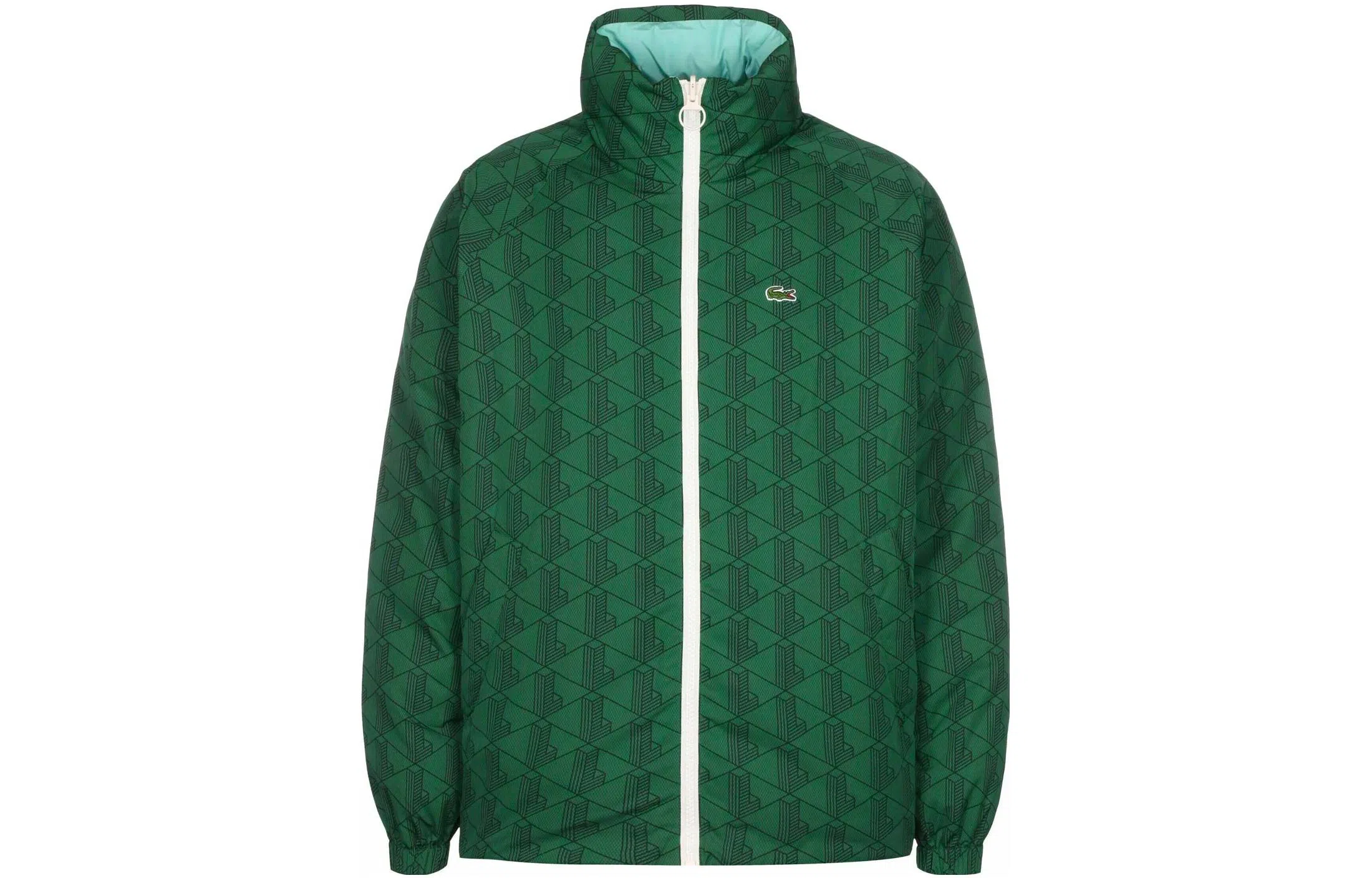 Lacoste Reversible Geometric Print Jacket