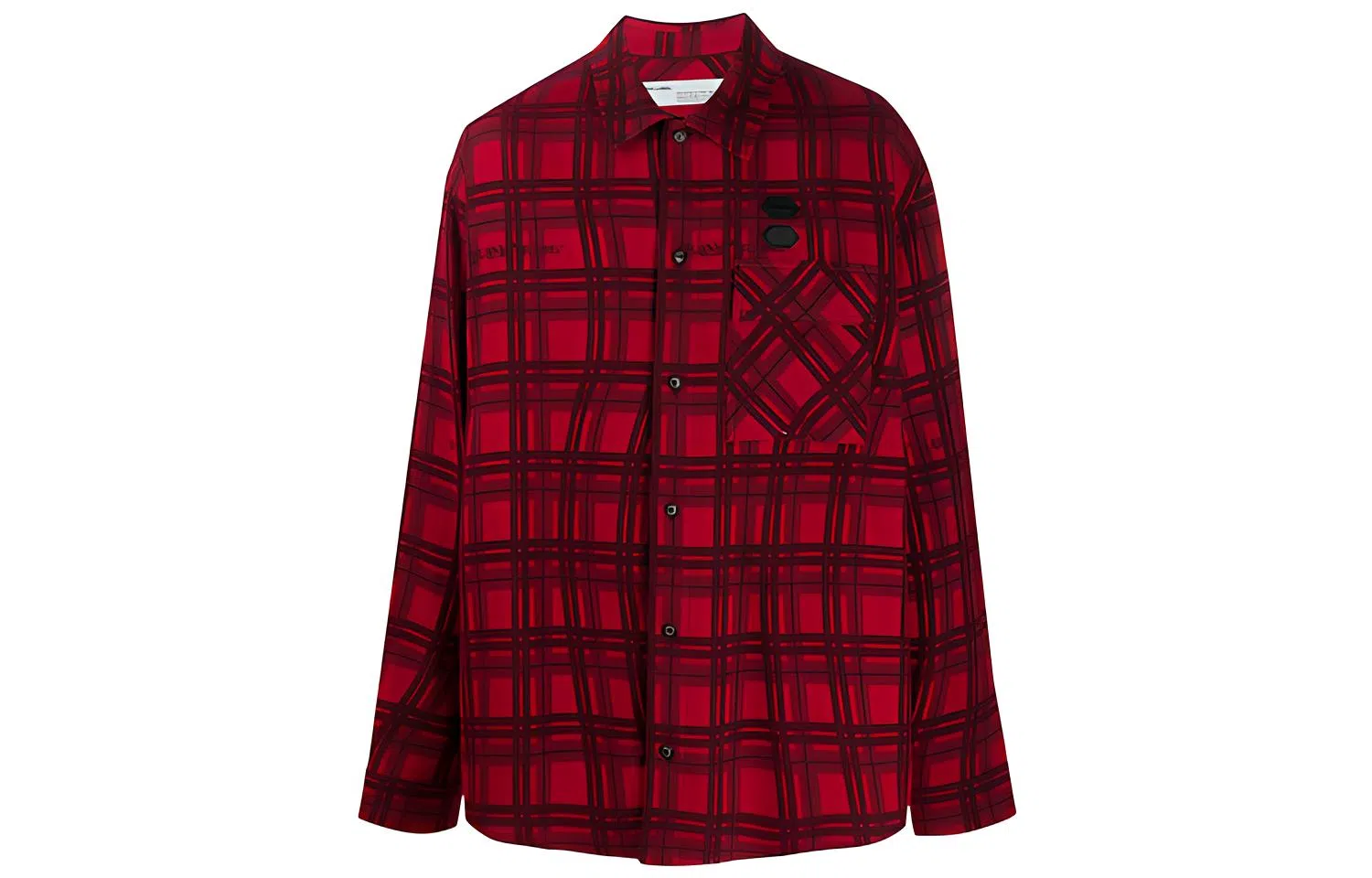OFF-WHITE Flannel Arrow Check Shirt