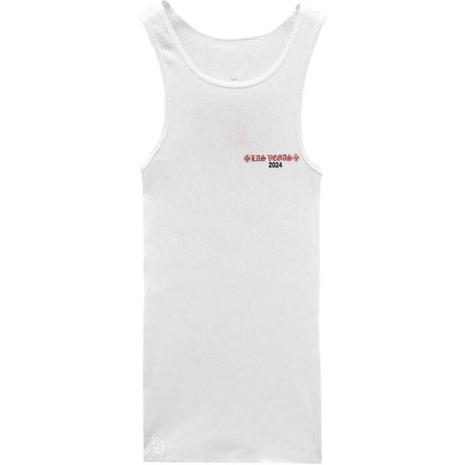 Chrome Hearts x Rolling Stones SS24 White Tank