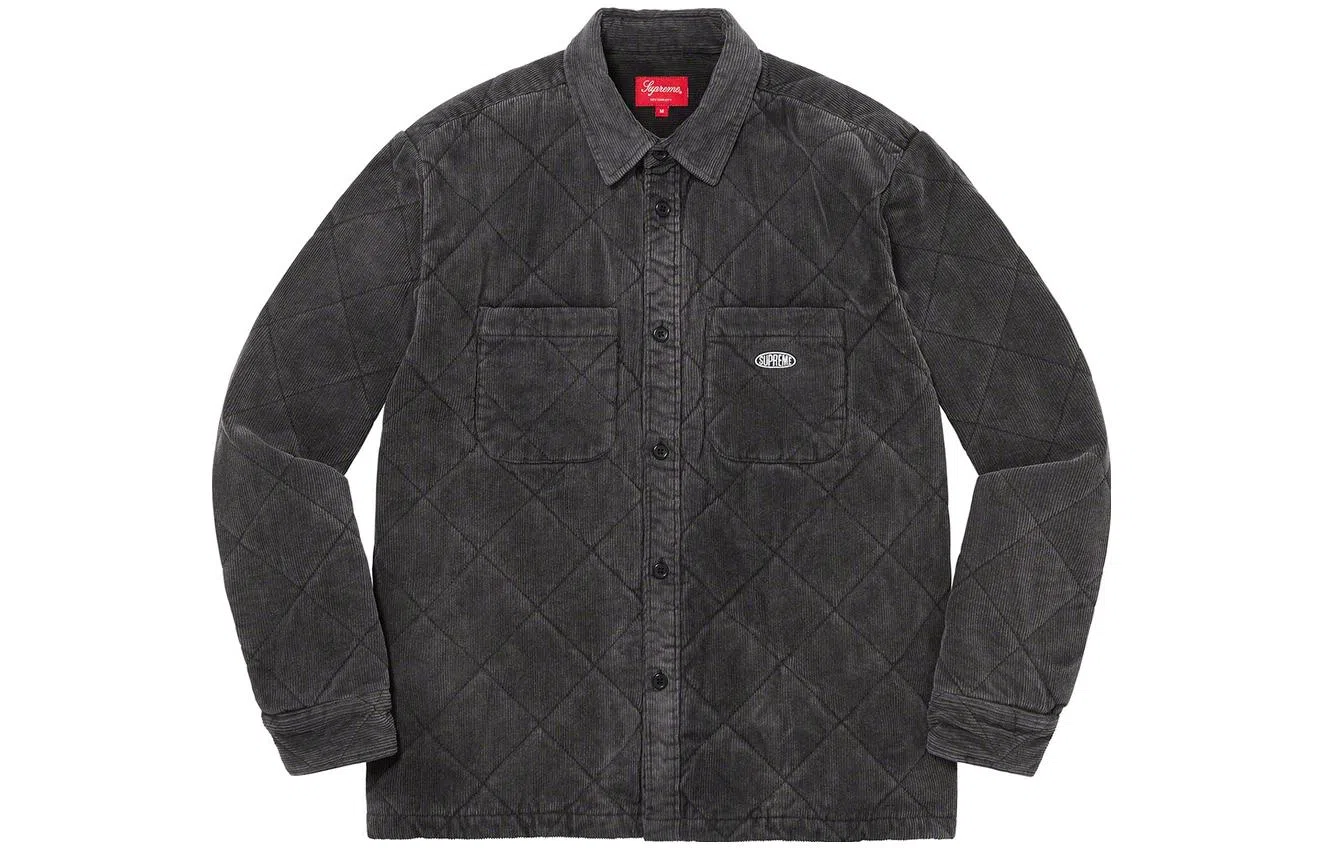 Supreme Quilted Corduroy Shirt
