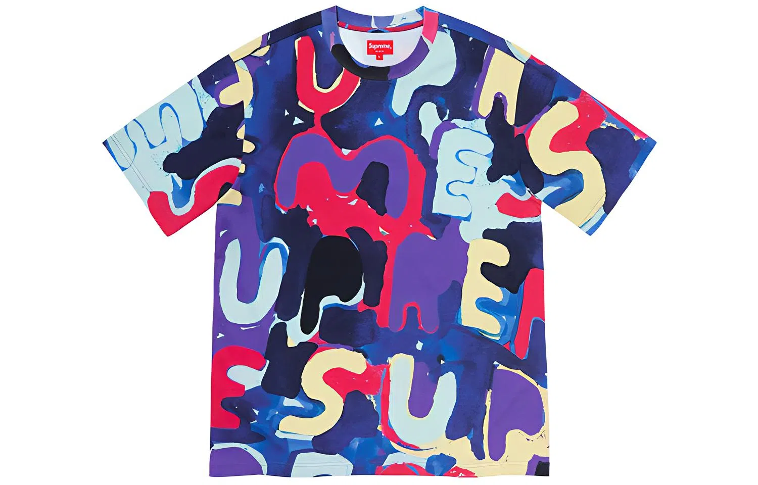 Supreme Painted Logo S/S Top