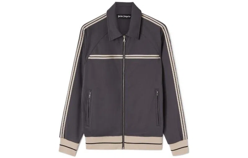 Palm Angels FW22 Striped Zip Jacket