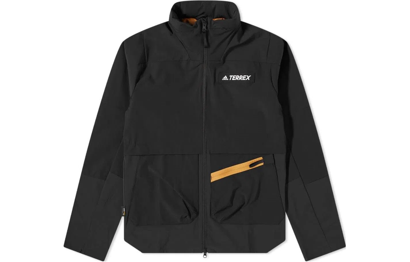 adidas Logo Zip Hoodie Black