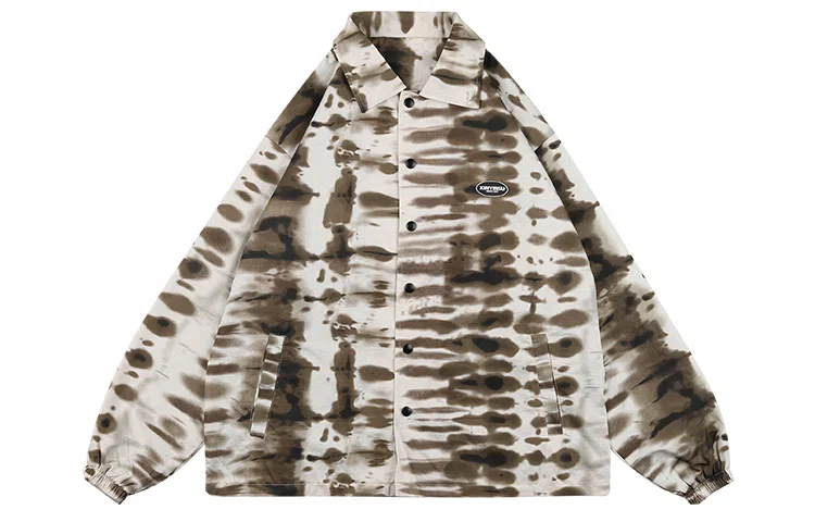 XINYINSU Ink Print Jacket