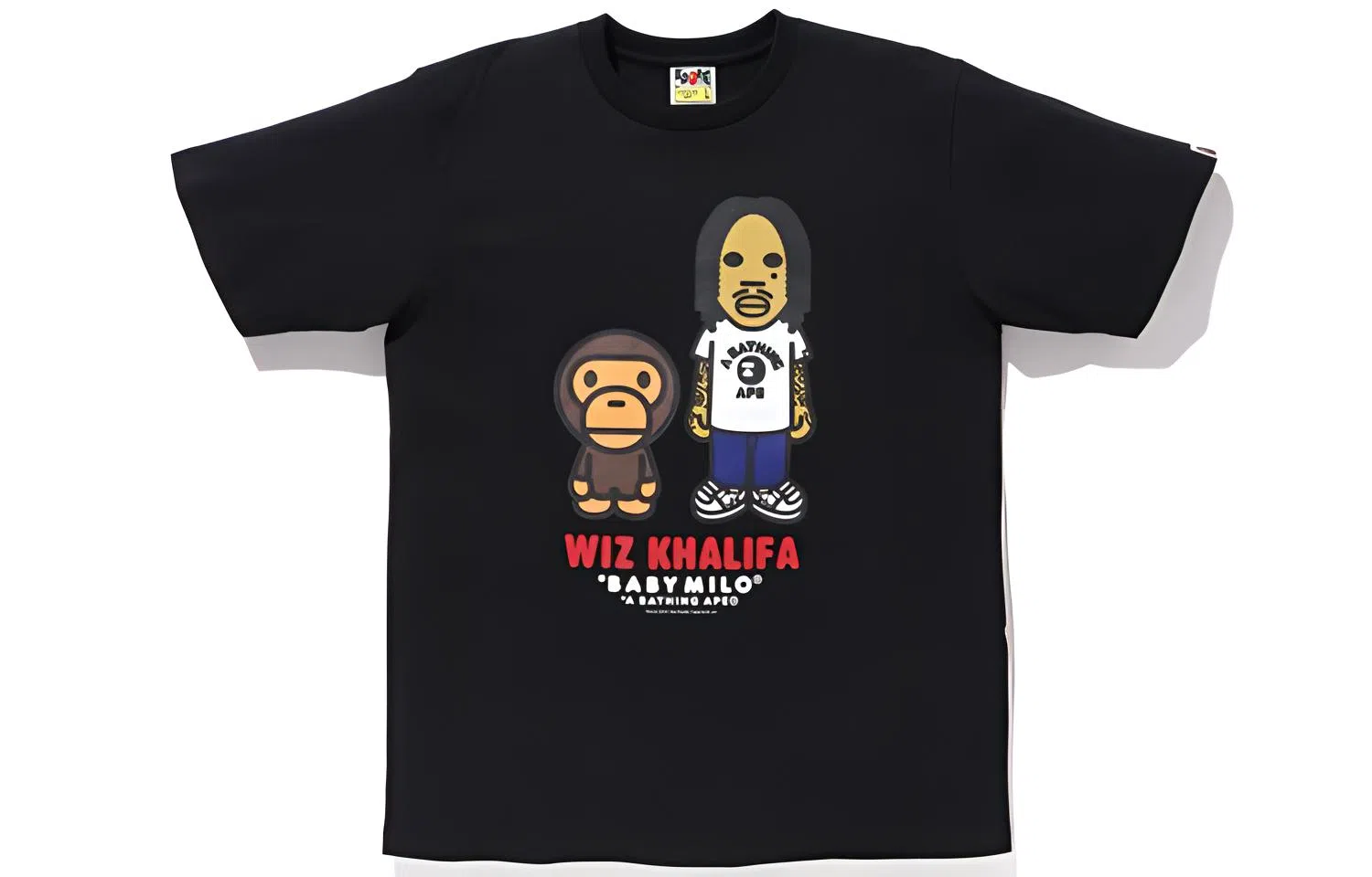 A BATHING APE Bape x Wiz Khalifa T-Shirt