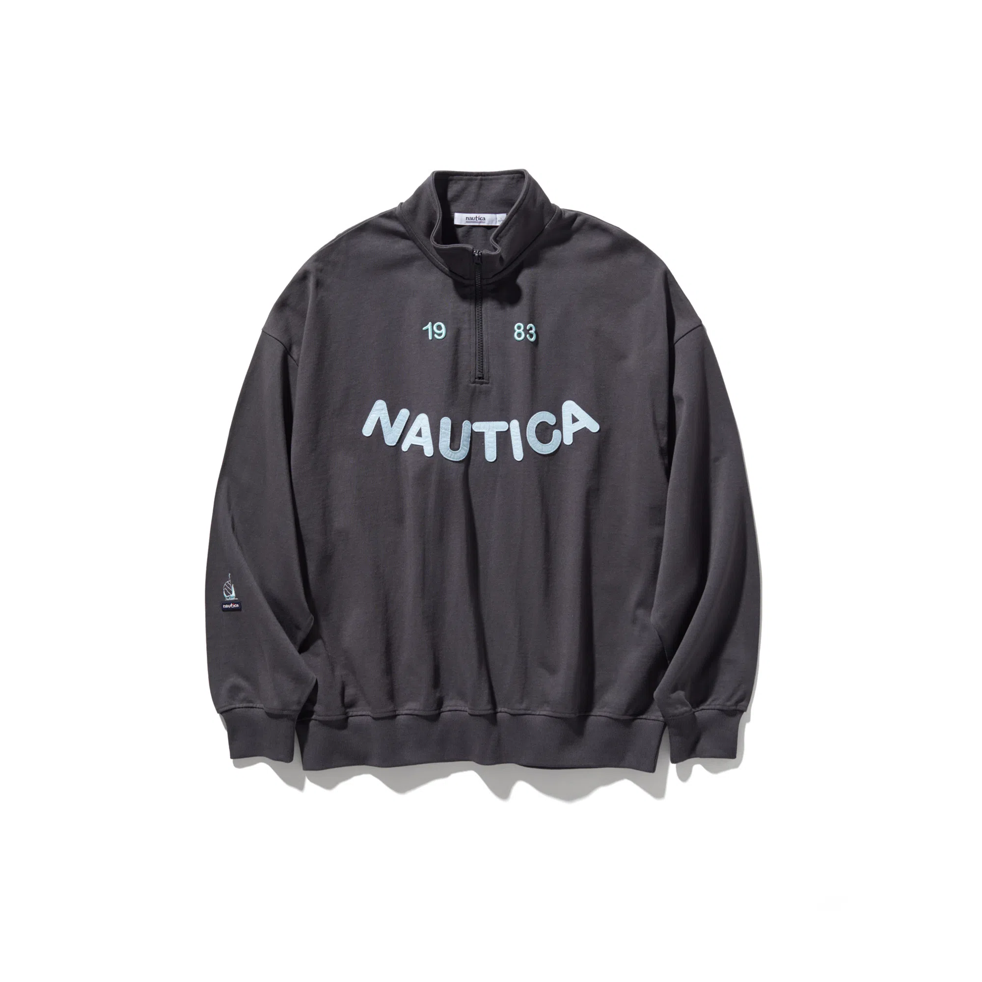 nautica white sail logo